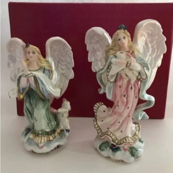 Vintage Fitz and Floyd Angels - Picture 3 of 9
